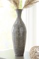 Signature Design by Ashley® Brockwich Antique Gray 20" Vase-2