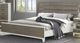 Bernards Daydreams Brown/White King Open Slat Panel Bed-0