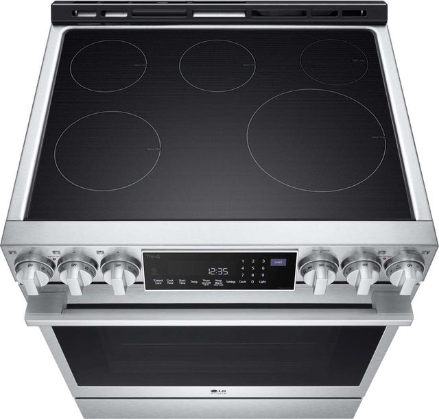 LG Studio 30" PrintProof™ Stainless Steel Slide In Induction Range-3