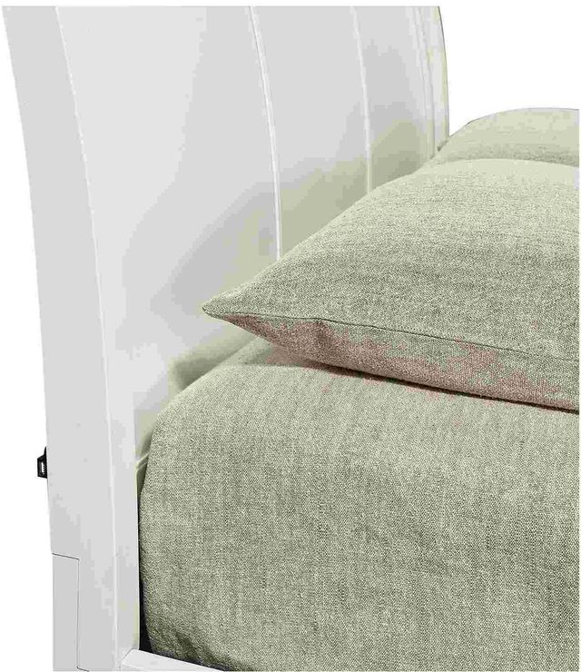 aspenhome® Cambridge White California King Sleigh Bed-2