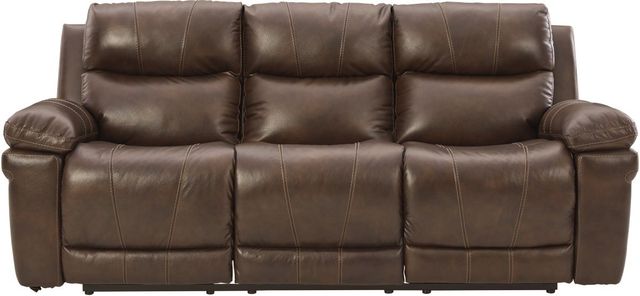 Signature Design by Ashley® Edmar 3-Piece Chocolate Power Reclining Living Room Seating Set-1