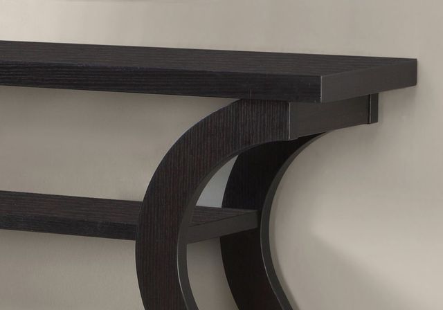 Monarch Specialties Inc. 47"L Espresso Hall Console Table -1