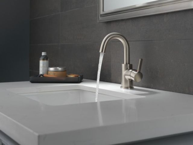 Peerless Precept® Brushed Nickel 8" Single Handle Lavatory Faucet-2