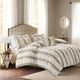 Olliix by Madison Park Zuri Sand King Faux Fur Comforter Set-3
