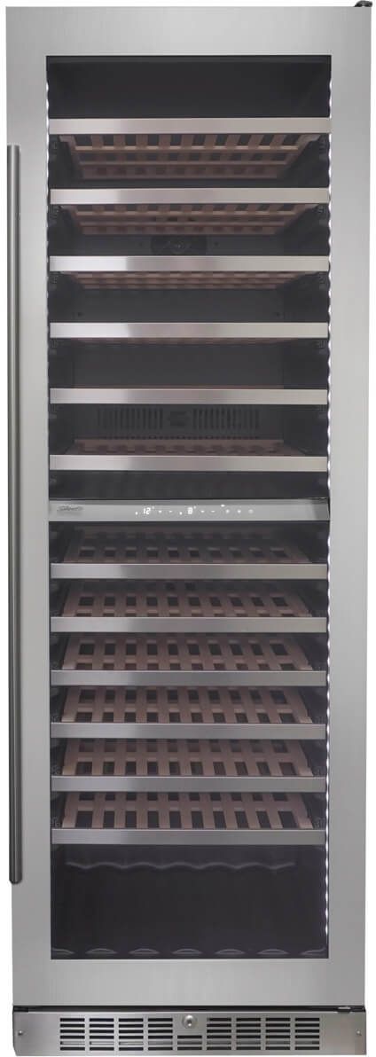 Silhouette® Professional™ Saxony 1 24" 4 Cu. Ft. Stainless Steel Frame Wine Cooler-0