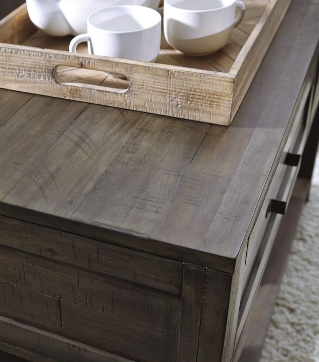 Signature Design by Ashley® Johurst Grayish Brown Sofa Table-3