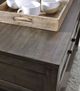 Signature Design by Ashley® Johurst Grayish Brown Sofa Table-3