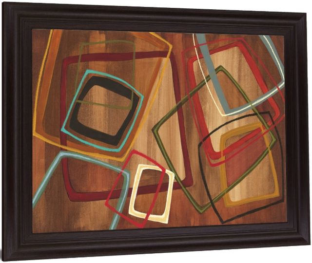 Classy Living Overlapping Shapes Wall Art-2