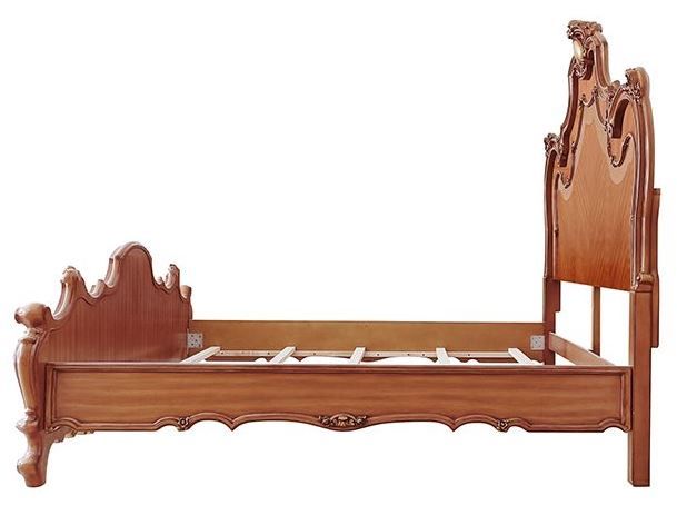 ACME Furniture Picardy Honey Oak California King Panel Bed-3
