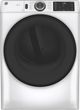 GE® 7.8 Cu. Ft. White Smart Front Load Electric Dryer with Sanitize Cycle-0