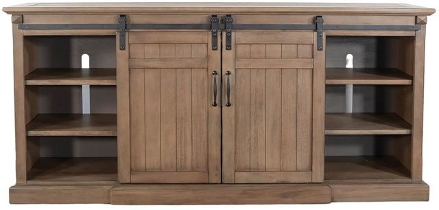 Sunny Designs™ Doe Valley Buckskin TV Console with Fireplace Insert Option-2