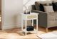 Monarch Specialties Inc. White/Natural Accent Table -2