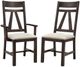 Handstone Algoma Arm Chair With Wood Seat-1
