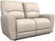 La-Z-Boy® Cassian Sand Power Reclining Loveseat with Headrest and Lumbar-0