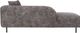 Moe's Home Collection Deleuze Black Chaise-3