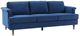 TOV Furniture Porter Navy Velvet Sofa-2