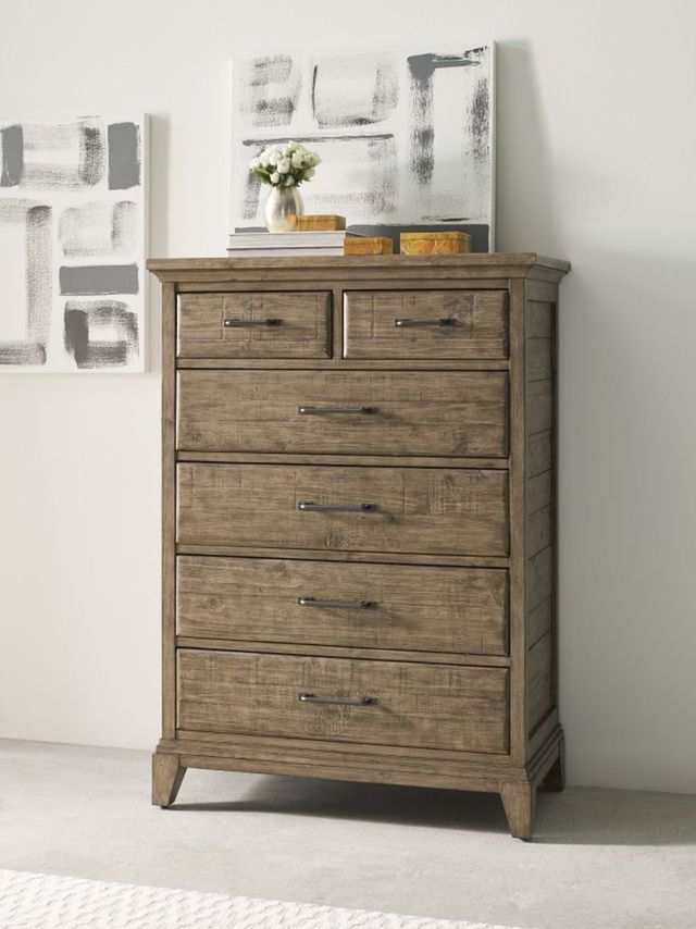 Kincaid® Furniture Plank Road Devine Stone Drawer Chest-1