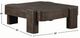 Steve Silver Co. Salina Espresso Square Coffee Table with Casters-3