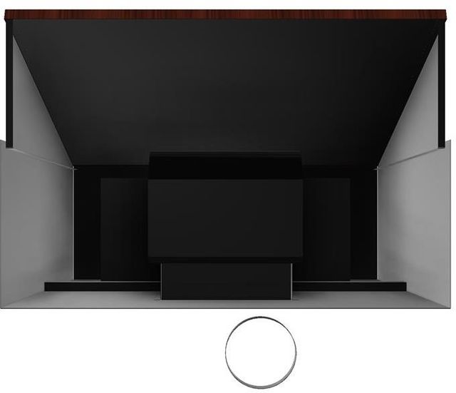 Vent-A-Hood® 30" Black Tilt-Out Wall Mounted Range Hood-1