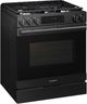Samsung Bespoke Smart 30'' Fingerprint Resistant Matte Black Stainless Steel Gas Slide In Gas Range-3
