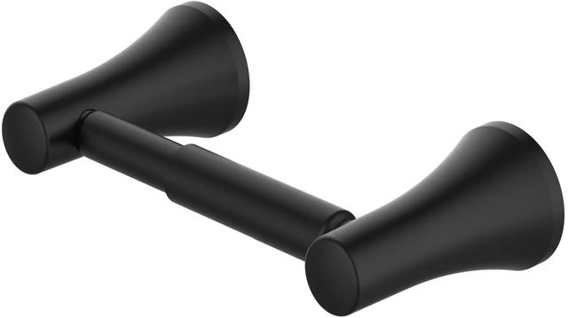 American Standard Transitional Matte Black Toilet Paper Holder-1