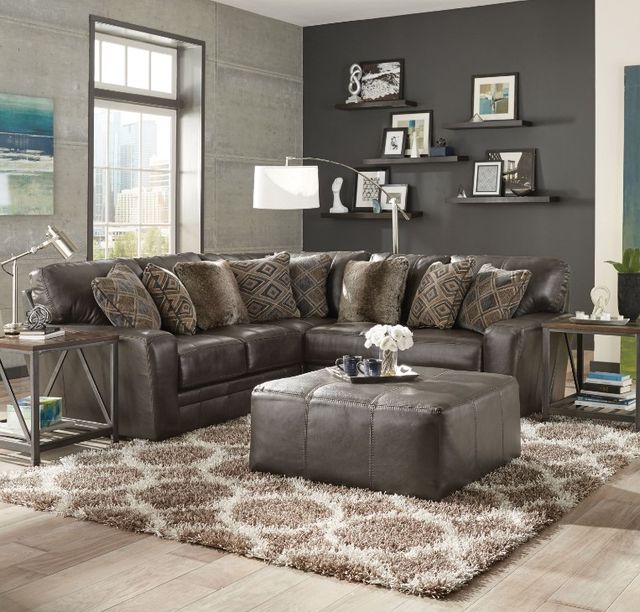 Jackson Furniture Denali 2-Piece Steel Right Side Facing L-Shape Sectional-1