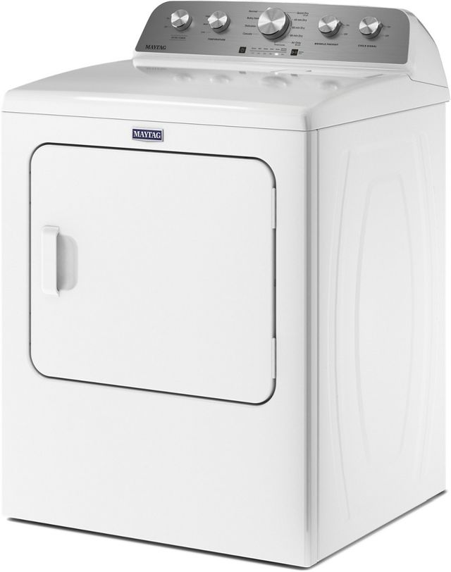 Maytag® White Top Load Washer & Gas Dryer Laundry Pair-2
