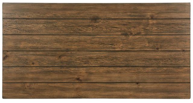 Coaster® Payne Distressed Brown Coffee Table with Shelf-3