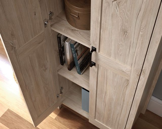 Sauder® Select Chalk Oak® Storage Cabinet-1