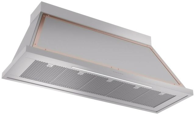 Ilve® Nostalgie II Noblesse 60" Stainless Steel Wall Mounted Range Hood with Copper Trim-1