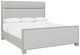 Bernhardt Stratum Gray/Mist King Upholstered Panel Bed-0