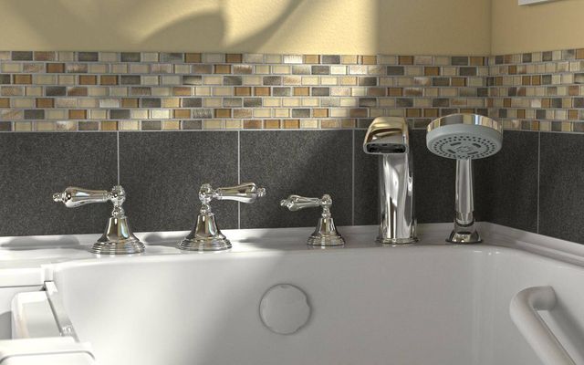 American Standard Luxury Series Linen Alcove Walk-In Air Bathtub-4