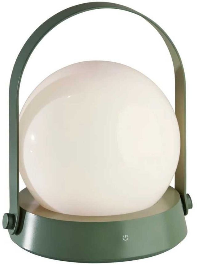 Adesso® Millie Sage Green LED Table Lantern-0