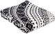 Surya Ekena Black 50"x60" Throw Blanket-3