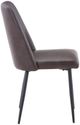 Jofran Inc. Maddox Dark Brown Upholstered Dining Side Chair-3