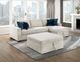 Homelegance® Isla 3-Piece Beige Sectional with Convertible and Reversible Chaise-1