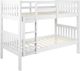 Donco Kids Austin Mission White Twin/Twin Bunkbed-0