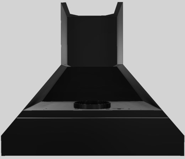 Vent-A-Hood® 36" Black Wall Mounted Range Hood-2