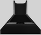 Vent-A-Hood® 36" Black Wall Mounted Range Hood-2