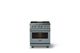 Viking® 5 Series 30" November Sky Pro Style Dual Fuel (NG) Range with Polished Chrome Trim-3
