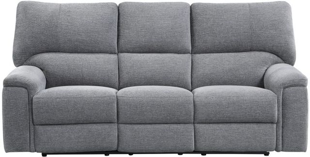 Homelegance® Dickinson Charcoal Power Double Reclining Sofa-1