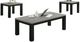 Crown Mark Theo 3-Piece Gray Occasional Table Set-0