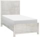 Legacy Kids Teen Summer Camp Stone Path Gray Twin Youth Panel Bed-3