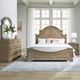 Liberty Furniture Magnolia Manor 4-Piece Weathered Bisque King Bedroom Set-5