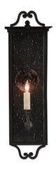 Currey & Company Giatti Midnight Small Outdoor Wall Sconce-1