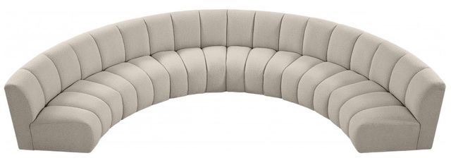 Meridian Furniture Infinity 6-Piece Taupe 176" Modular Sectional-1