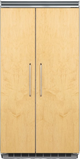 Viking® Professional Series 42 in. 25.3 Cu. Ft. Panel Ready Built-In Side By Side Refrigerator-0