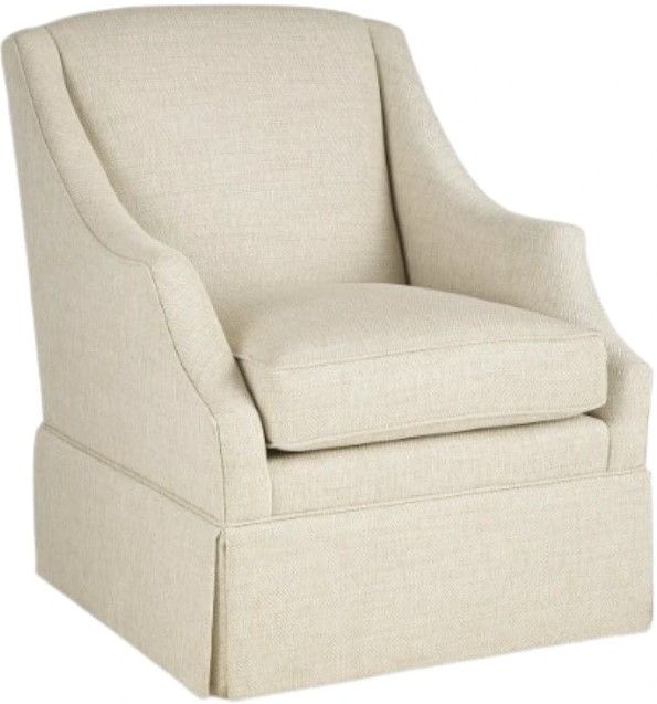 Craftmaster® Customizable Craftmaster Essentials Accent Swivel Chair-4