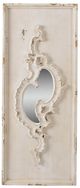 A & B Home Weathered Gray Wall Mirror-1