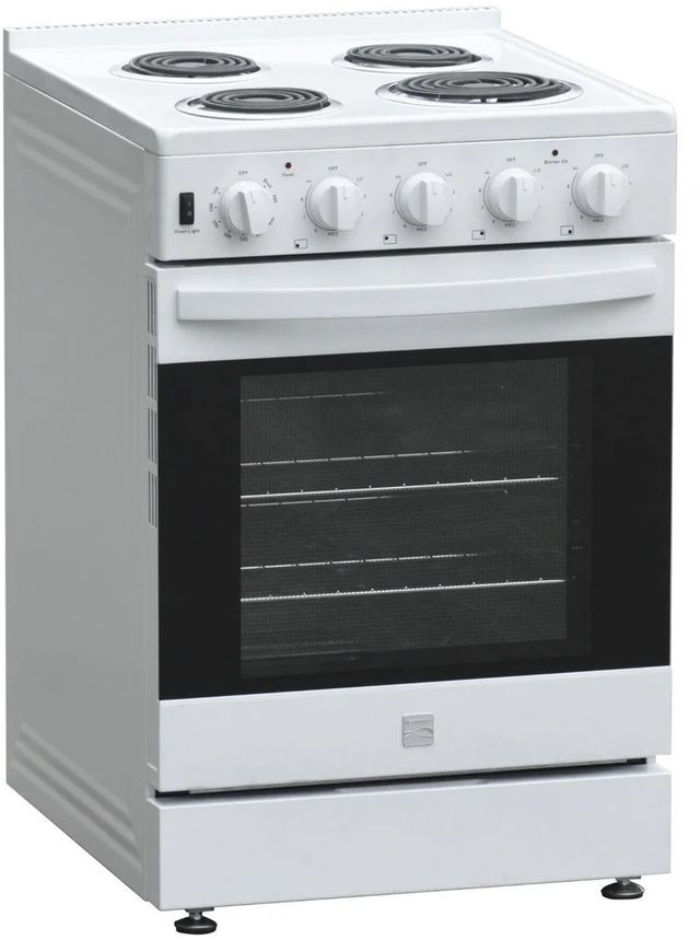 Kenmore® 24" White Freestanding Electric Range-0